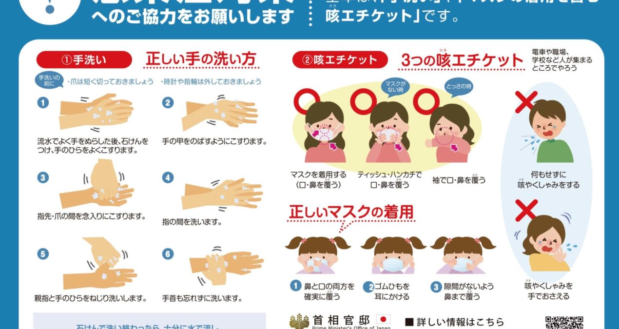 新型コロナウィルス感染に関して
